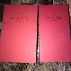 2 Valentino shoe boxes